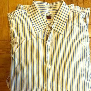 J Crew slim fit button down striped shirt
